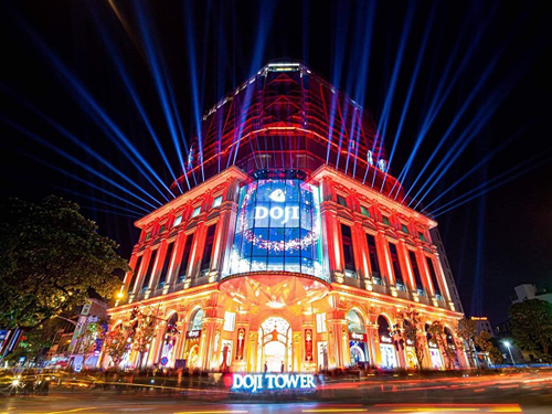 Cửa xoay NABCO tại Doji Tower