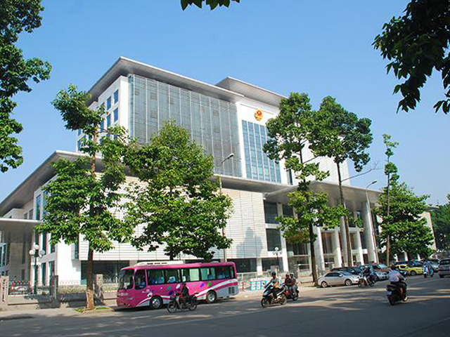 Cửa tự động tại Văn phòng Quốc hội