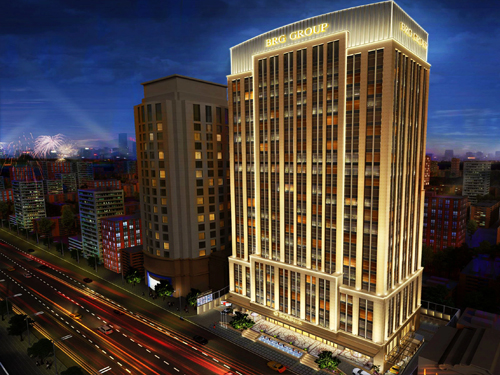Cửa xoay NABCO tại BRG Tower