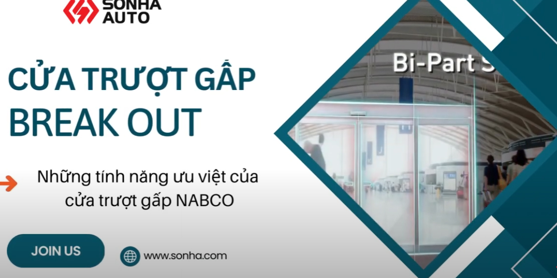 Những tính năng ưu việt của cửa trượt gấp NABCO