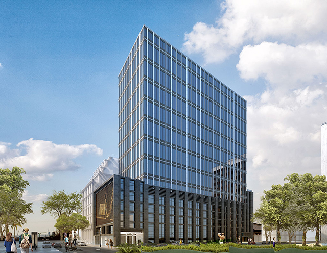 Cửa xoay KBB tại Thai Holdings Tower