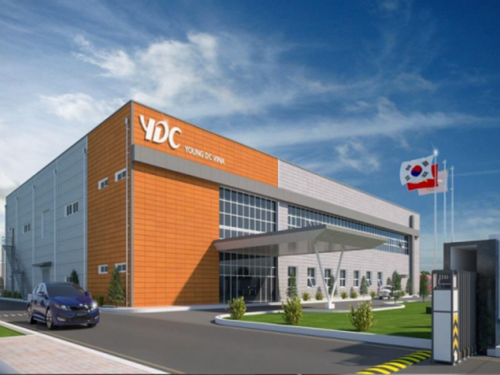 Cửa cuốn nhanh Lefast tại nhà máy Young Diecasting Vina
