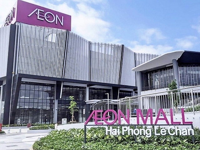 Cửa tự động NABCO tại Aeon Mall Hải Phòng