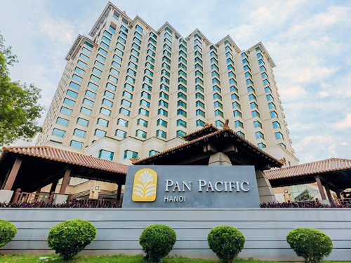 Cửa cong tự động tại Khách sạn 5 sao Pan Pacific