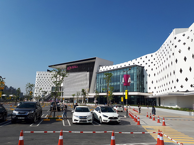 Cửa tự động NABCO Nhật Bản tại TTTM AEON Hà Đông