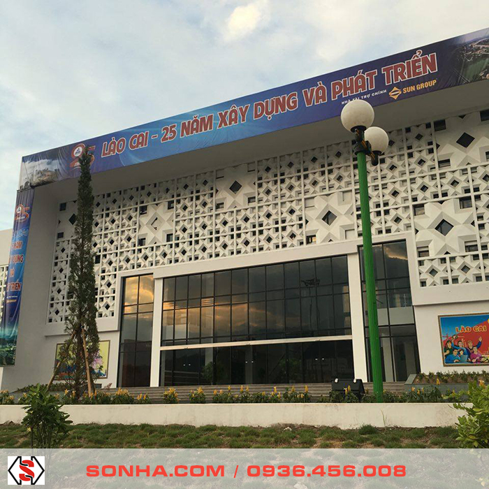 Cửa tự động Nabco tại bảo tàng Lào Cai