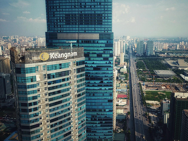 Cửa tự động NABCO tại Viettel ICT Keangnam Hanoi Landmark Tower