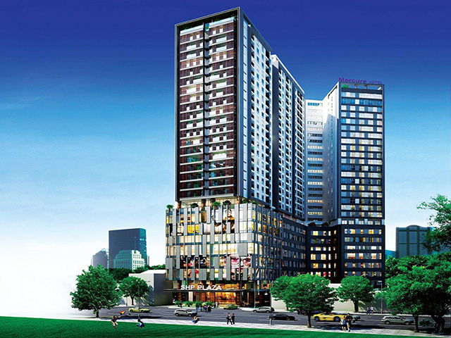 Cửa tự động tại SHP Plaza Hải Phòng