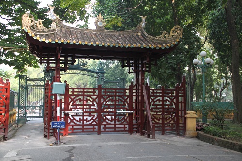 Bàn giao công trình cổng tự động tại Văn Phòng Chính Phủ - Số 1 Hoàng Hoa Thám