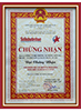 Chứng nhận Sản phẩm tin cậy - Dịch vụ hoàn hảo – Nhãn hiệu tin dùng năm 2012