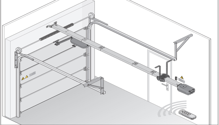 Cửa nâng garage Sommer Base +