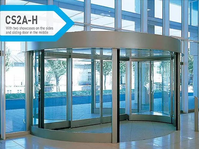 Cửa xoay NABCO 2 cánh CS2A-H
